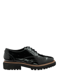 Ravel Walsh Leather Chunky Brogues, Black