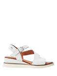 Moda in Pelle Kapur Leather Strappy Sandals, Tan, White