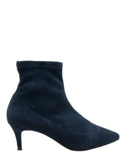 Ravel Madruga Kitten Heel Ankle Boots, Navy