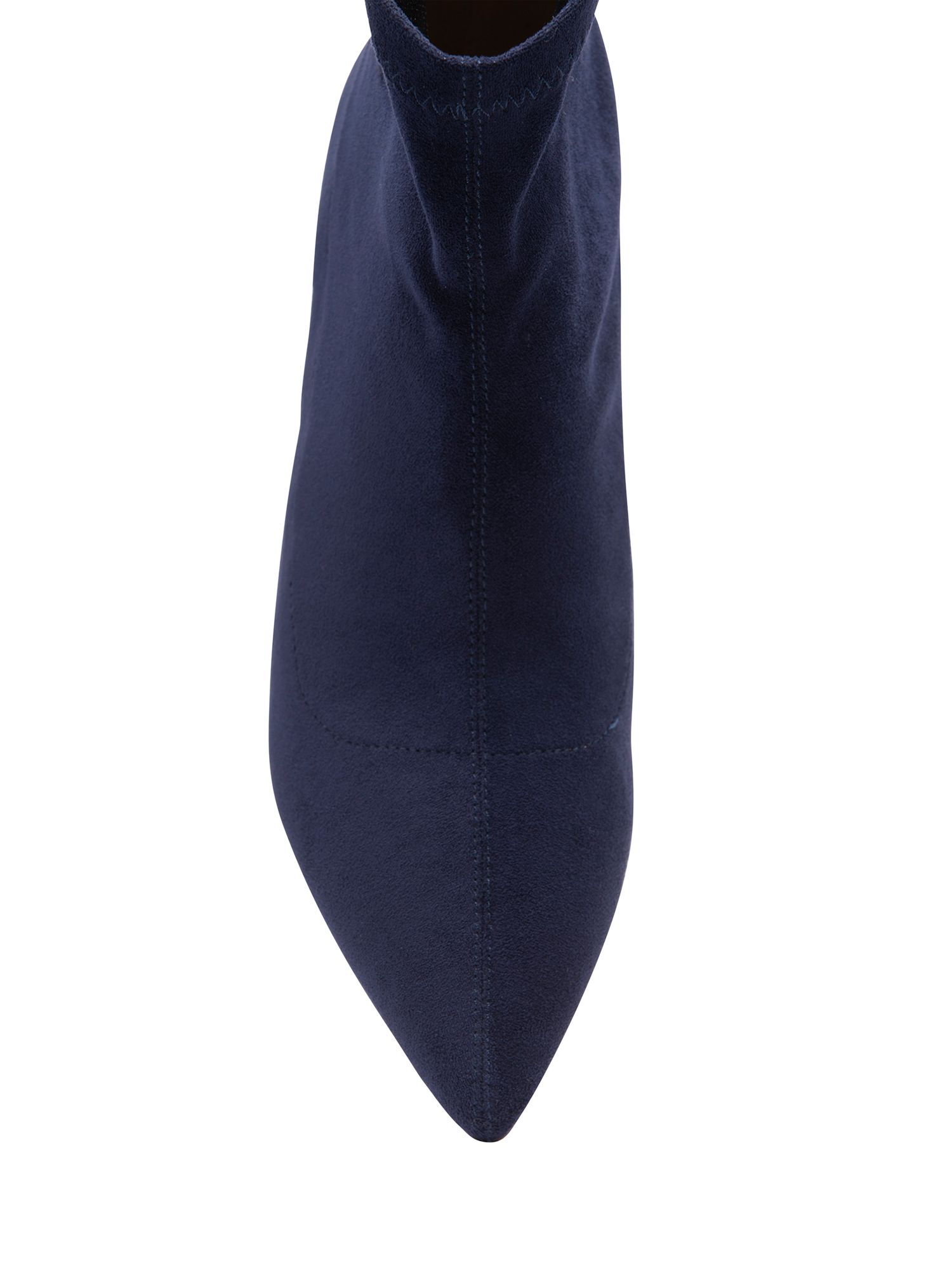 Product image 4 of 4, which shows Ravel Madruga Kitten Heel Ankle Boots, Navy, 5