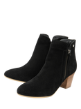 Ravel Tulli Suede Ankle Boots, Black