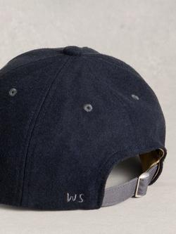 White Stuff Felt Baseball Cap - view 2, Dark Navy