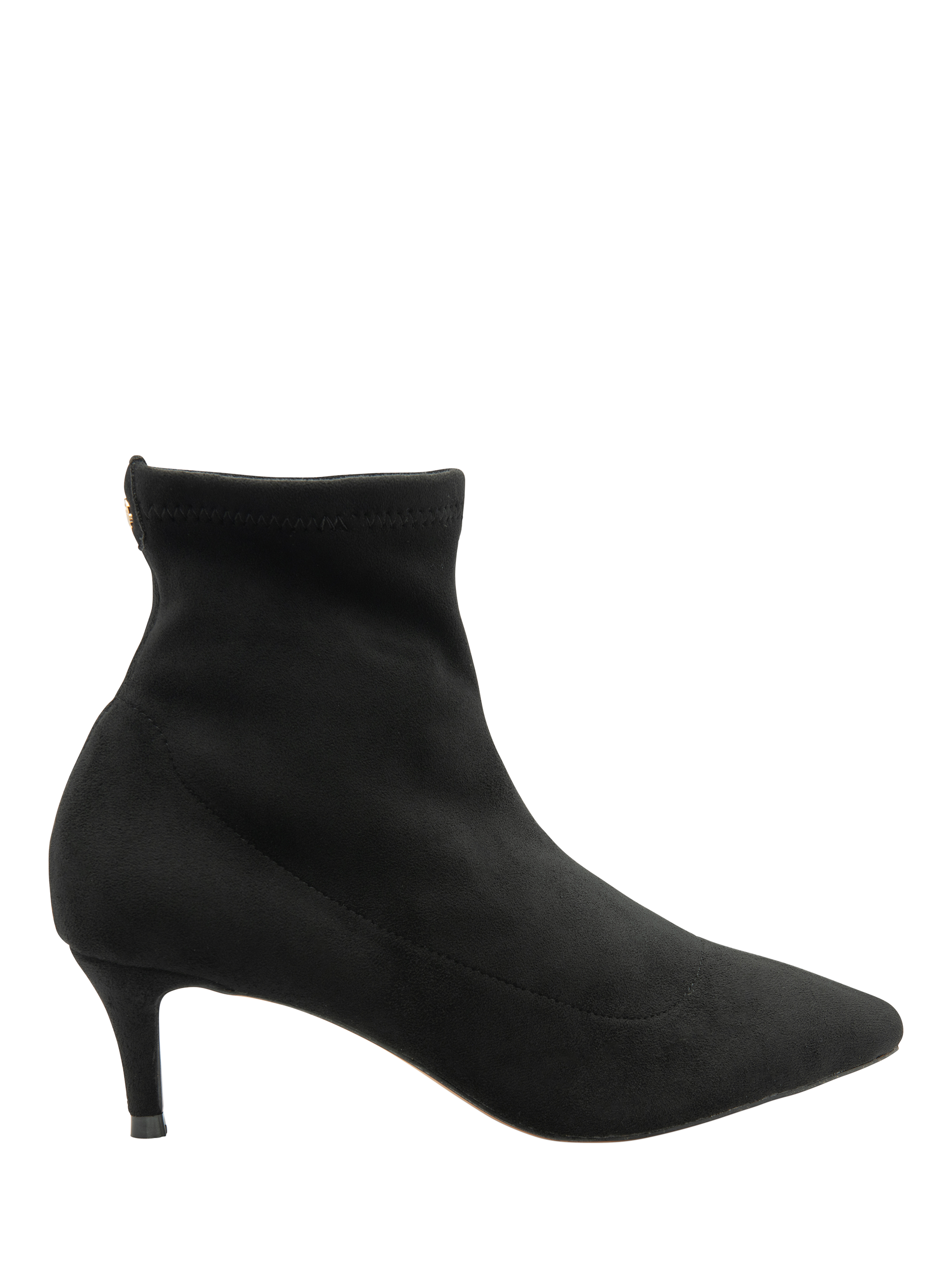 Product image 1 of 4, which shows Ravel Madruga Kitten Heel Ankle Boots, Black, 4