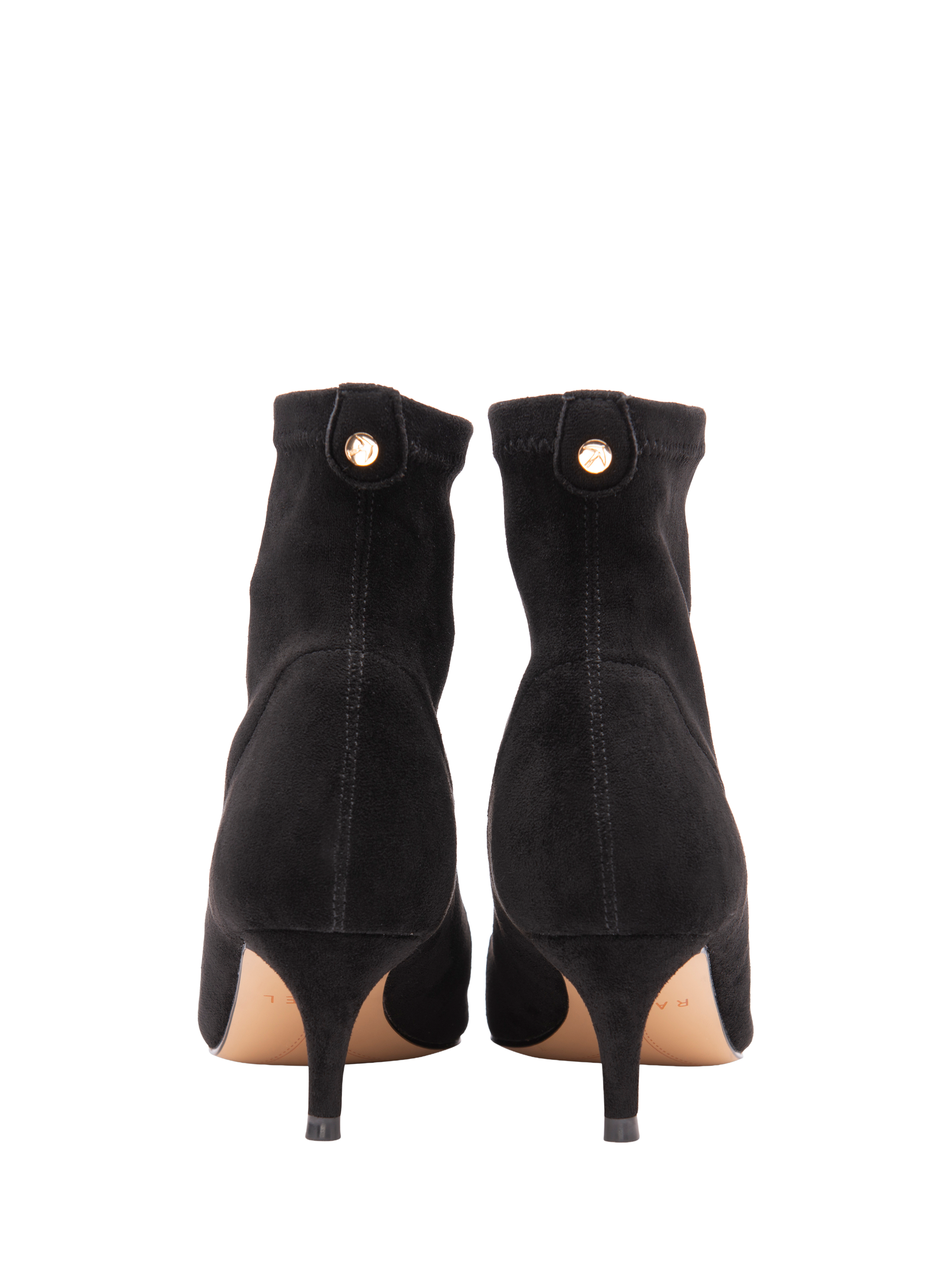 Product image 3 of 4, which shows Ravel Madruga Kitten Heel Ankle Boots, Black, 4