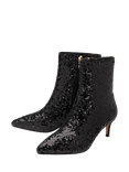 Ravel Currans Embellished Kitten Heel Ankle Boots, Black