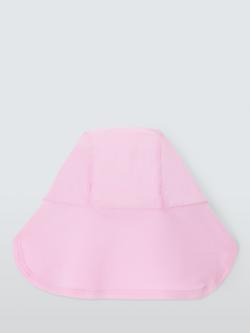 John Lewis Baby Keppi Safari Hat, Pink - view 2, Pink