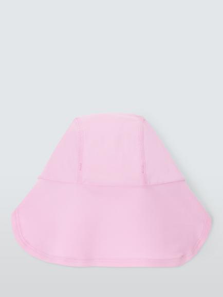 John Lewis Baby Keppi Safari Hat, Pink - view 2, Pink