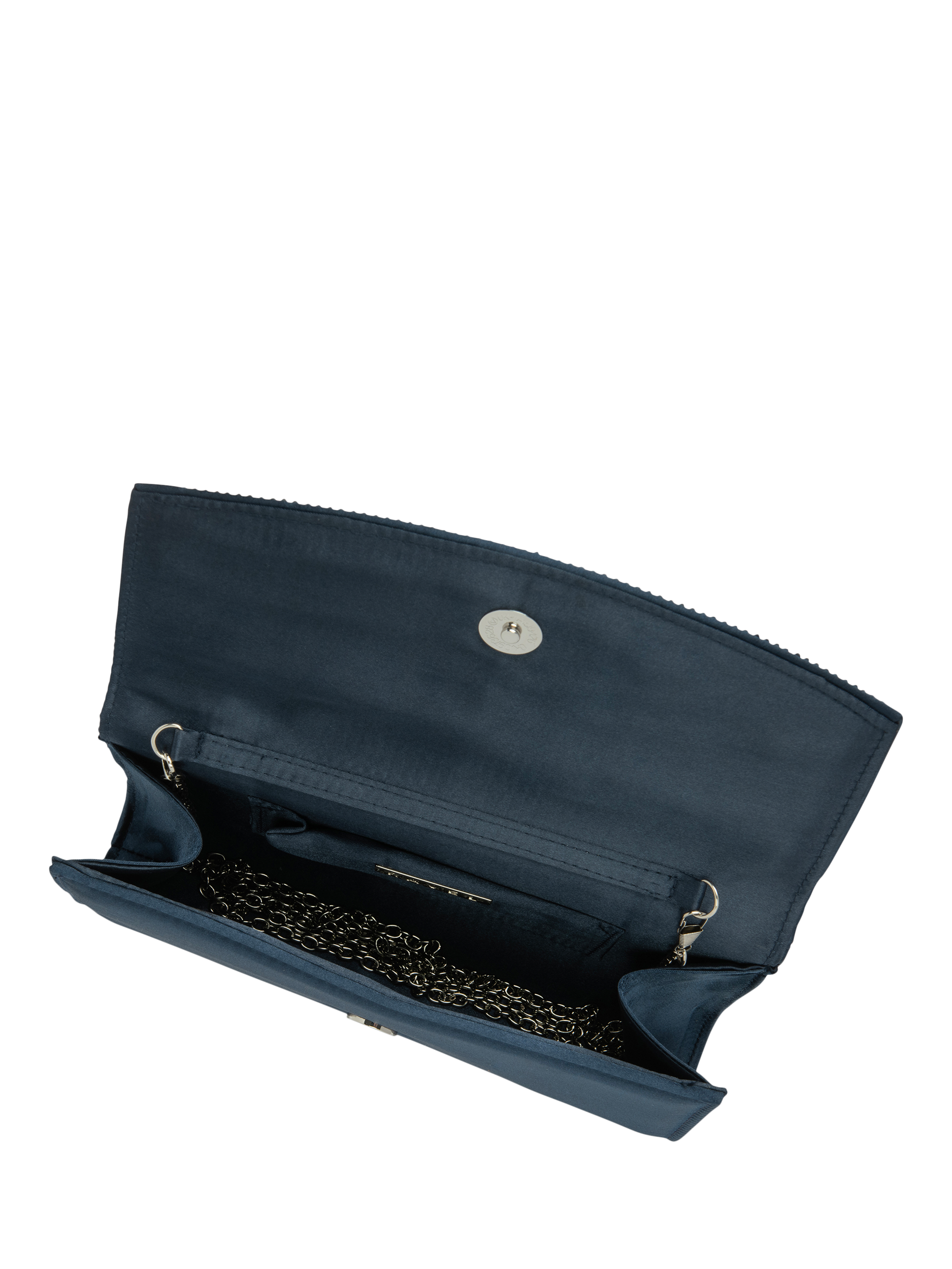 Product image 4 of 4, which shows Ravel Ardee Embellished Envelope Clutch Bag, Navy