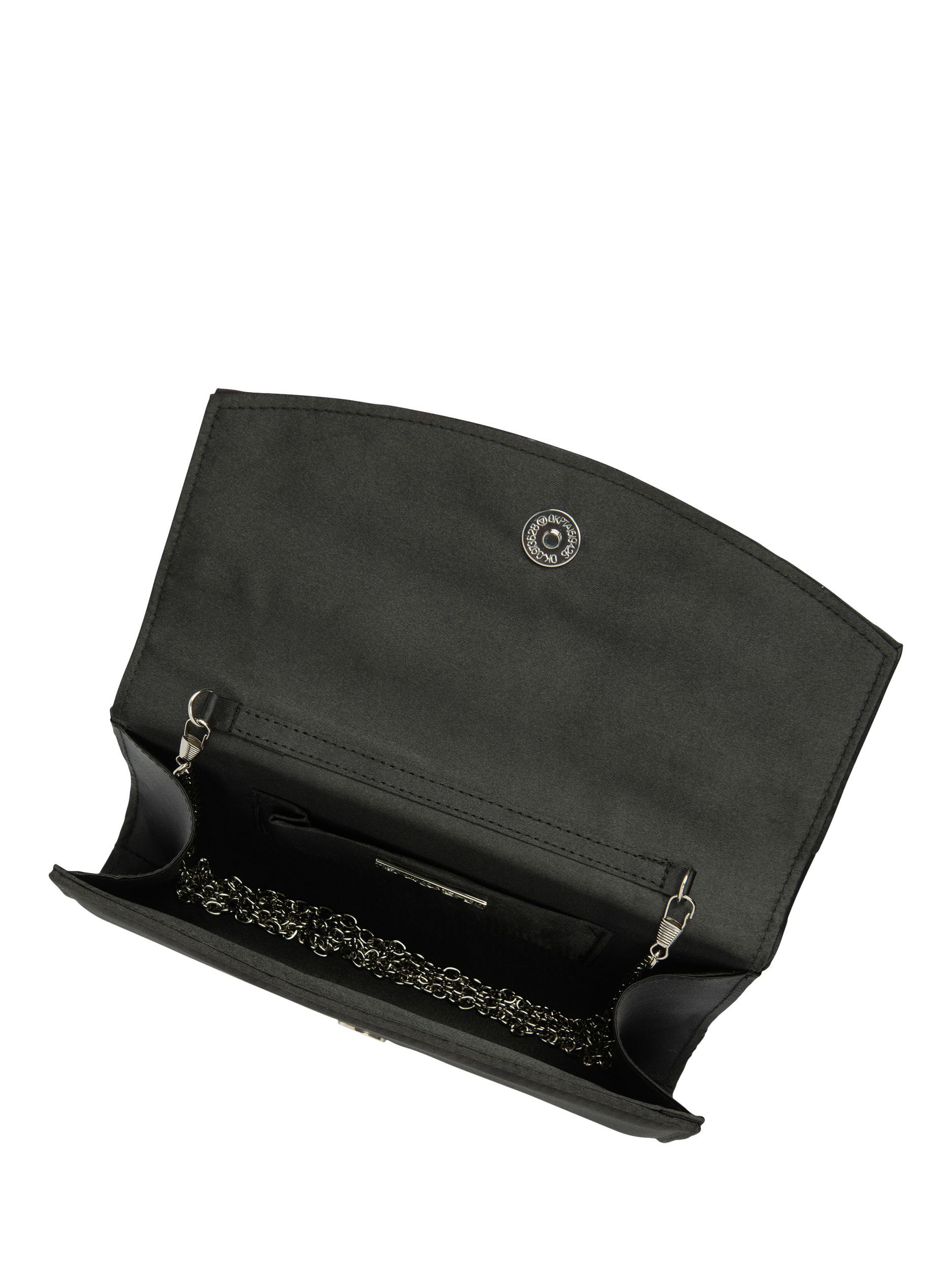 Product image 3 of 4, which shows Ravel Ardee Embellished Envelope Clutch Bag, Black