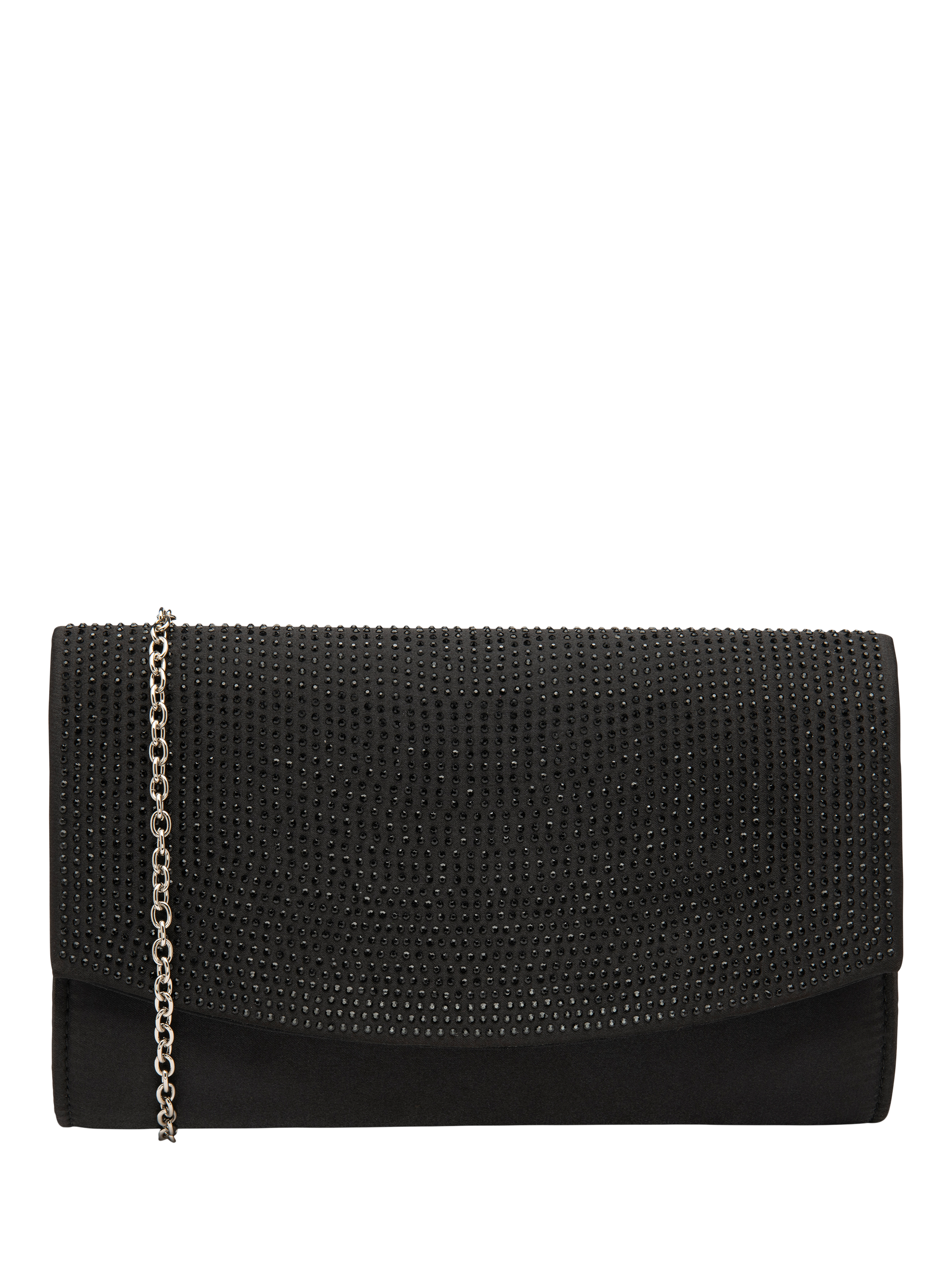 Product image 4 of 4, which shows Ravel Ardee Embellished Envelope Clutch Bag, Black