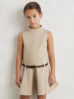 Reiss Kids' Bella Dress, Neutral - view 2, Neutral