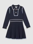 Reiss Kids' Freya Dress, Navy