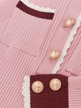 Reiss Kids' Willa Dress, Pink