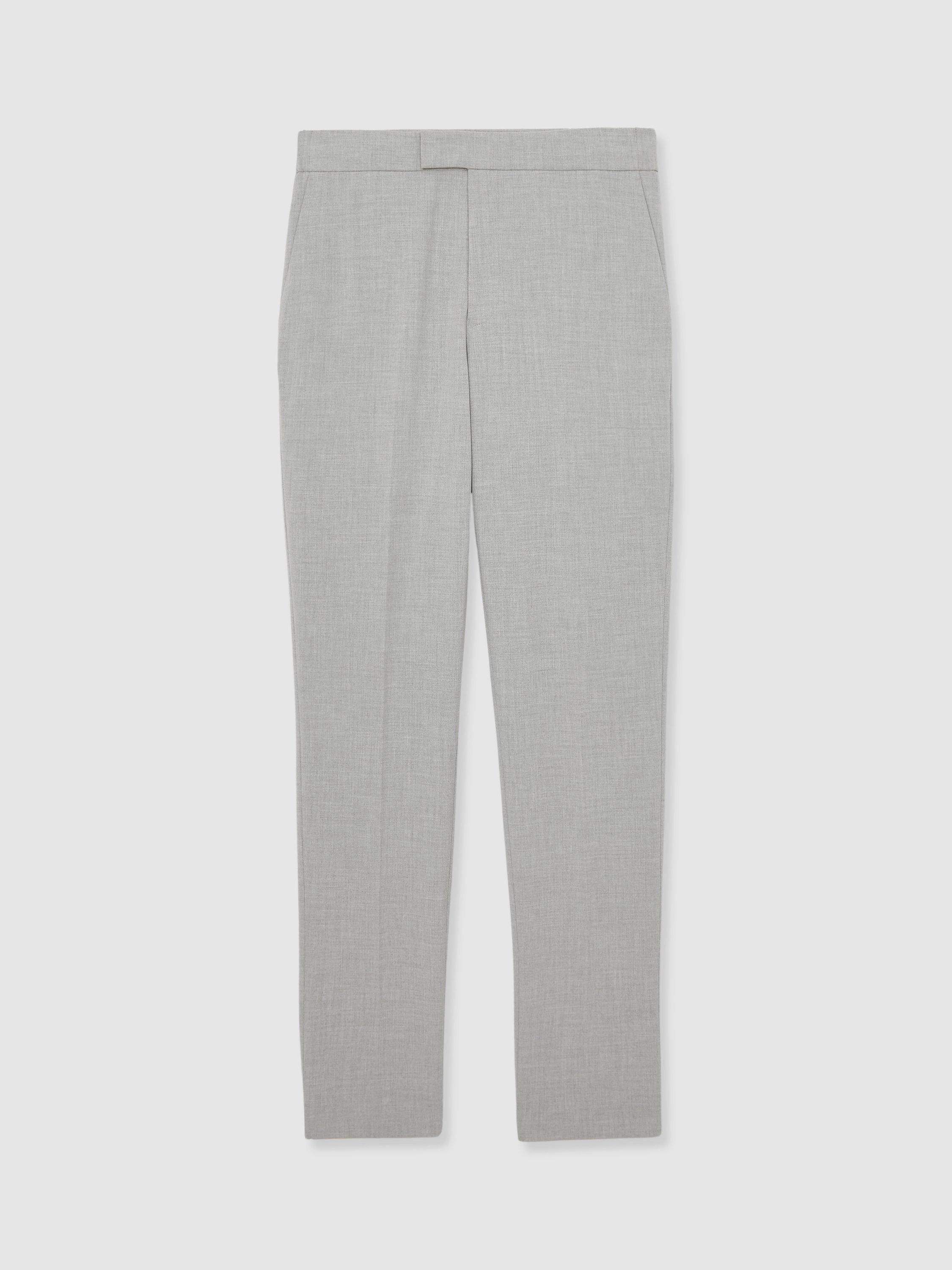 Product image 3 of 5, which shows Reiss Found Slim Trousers, Grey, 28 R