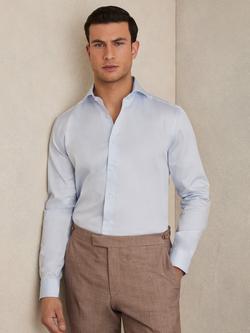 Reiss Storm Regular Fit Shirt, Soft Blue, Soft Blue