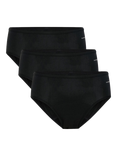 Modibodi Basic Mid-Rise Period Knickers, Moderate Absorbency, Black