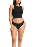 Modibodi Classic Period Bikini Knickers, Super Absorbency, Black