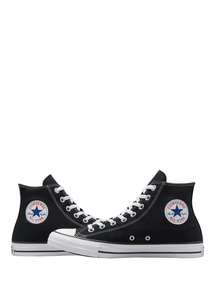 Converse Chuck Taylor All Star Canvas Hi-Top Trainers, Black - view 2, Black