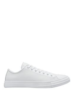 Converse Chuck Taylor All Star Leather Trainers, White, White