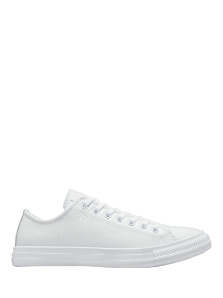 Converse Chuck Taylor All Star Leather Trainers, White, White