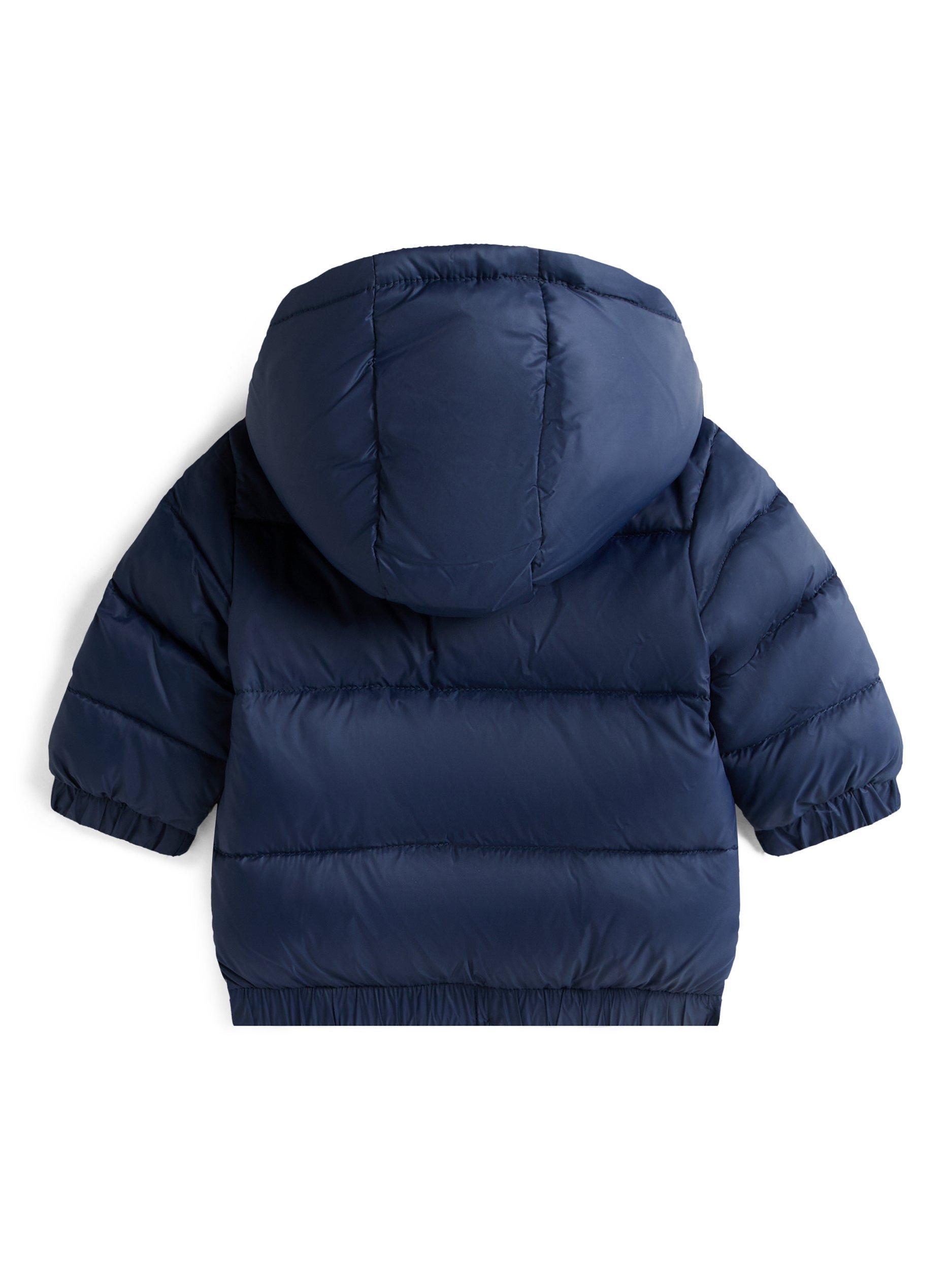 Product image 2 of 2, which shows Tommy Hilfiger Baby Puffer Jacket, Dark Night Navy, 6 months