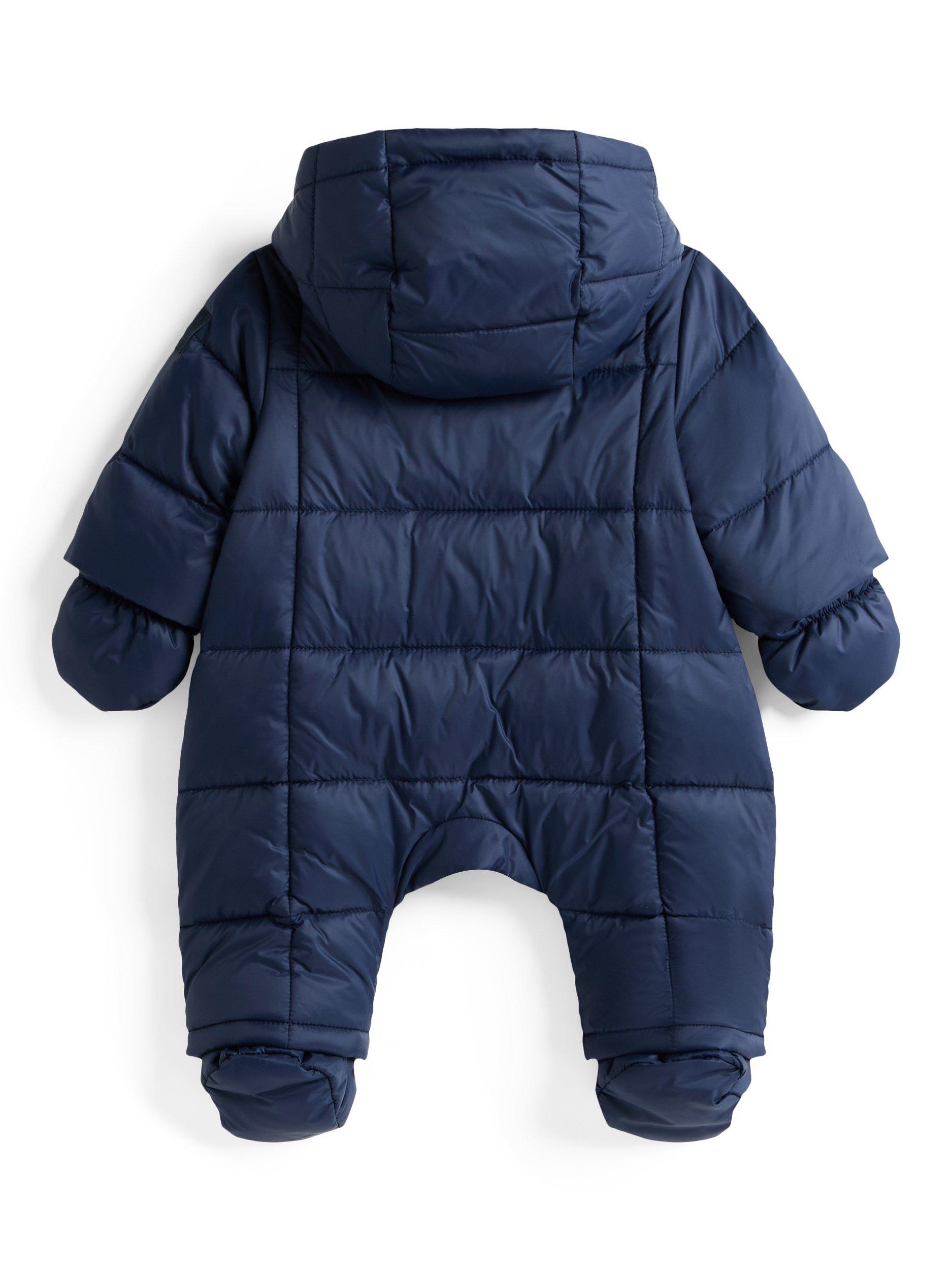 Tommy Hilfiger Baby Puffer Snowsuit, Dark Night Navy