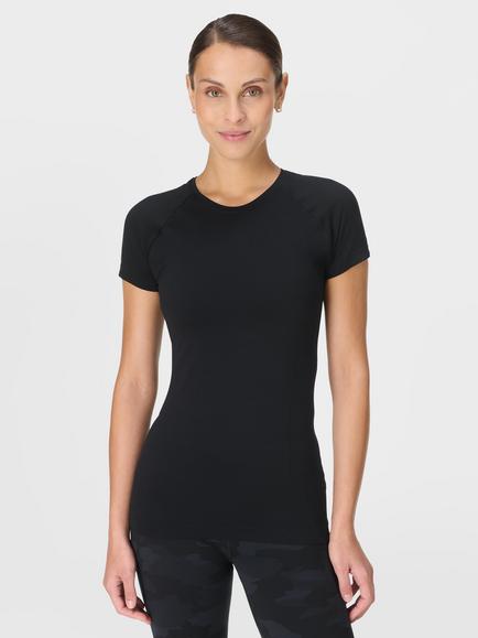 Sweaty Betty Athlete Seamless T-Shirt, Black