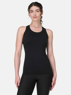 Sweaty Betty Athlete Seamless Workout Tank Top, Black