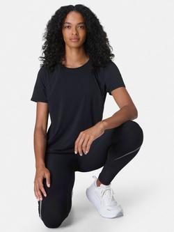 Sweaty Betty Short Sleeve Round Neck T-Shirt - view 2, Black