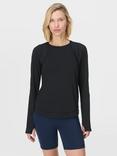 Sweaty Betty Breathe Easy Long Sleeve Top, Fuchsia Pink