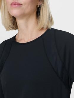 Sweaty Betty Breathe Easy Long Sleeve Top - view 2, Black