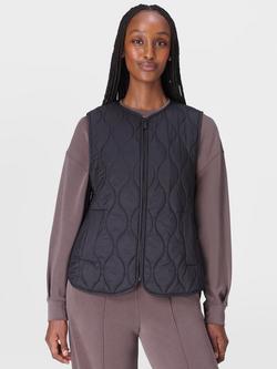 Sweaty Betty Lightweight Quilted Gilet, Black