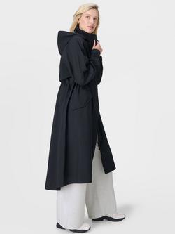 Sweaty Betty Motion Longline Waterproof Parka - view 2, Black