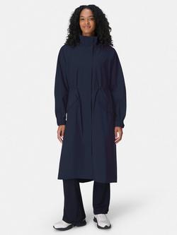 Sweaty Betty Motion Technical Longline Parka, French Navy Blue