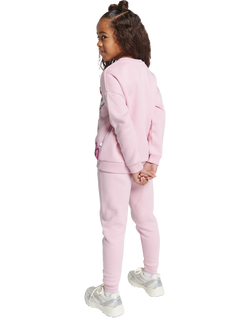 Brand Threads Kids' Cotton Blend Hello Kitty Joggers, Pink - view 2, Pink