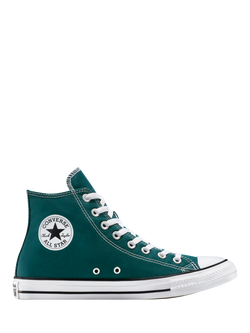 Converse Chuck Taylor All Star Canvas Hi-Top Trainers, Jade, Jade