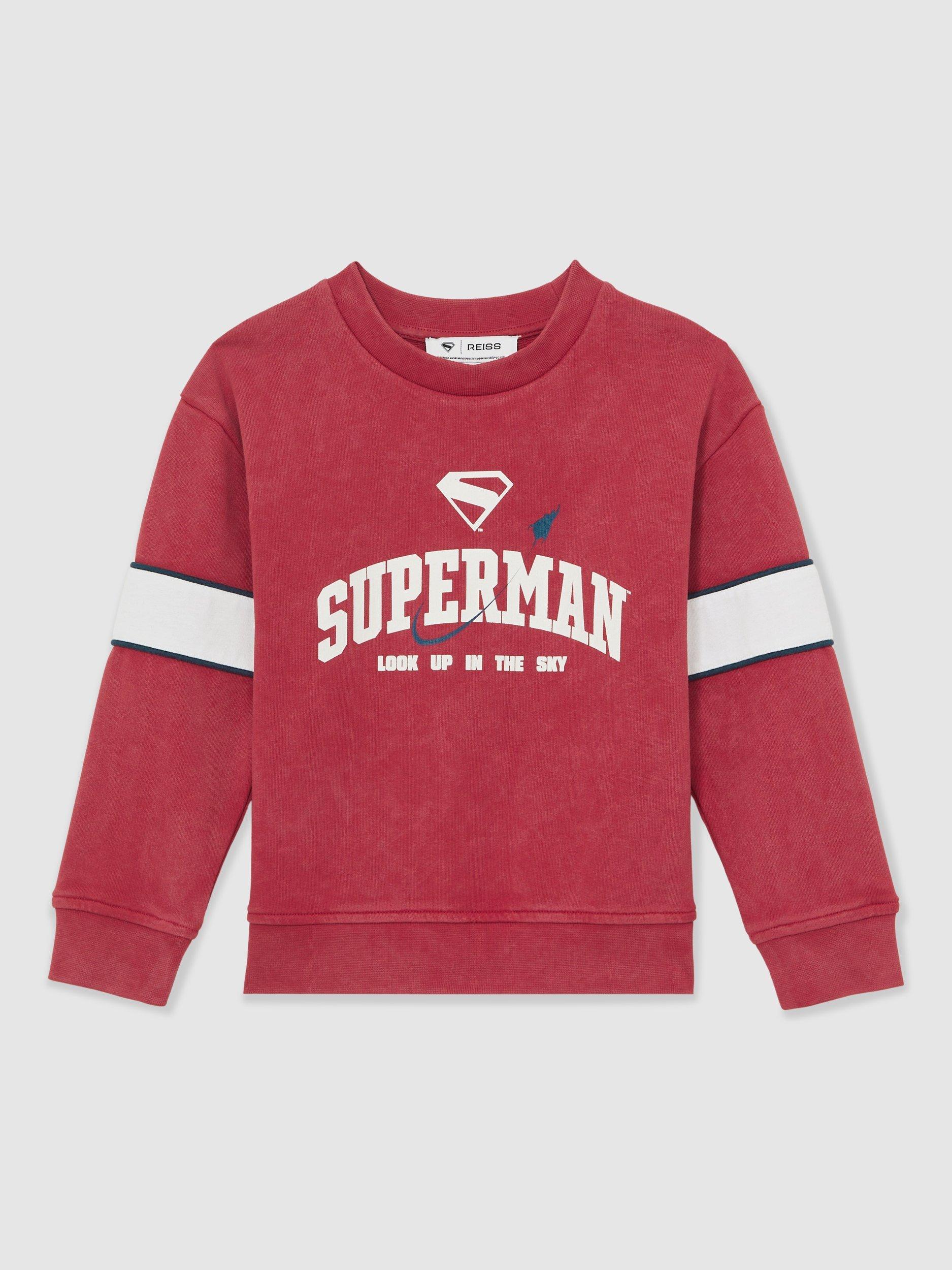 Product image 3 of 5, which shows Reiss Kids' Clark Jumper, Red, 11-12 years