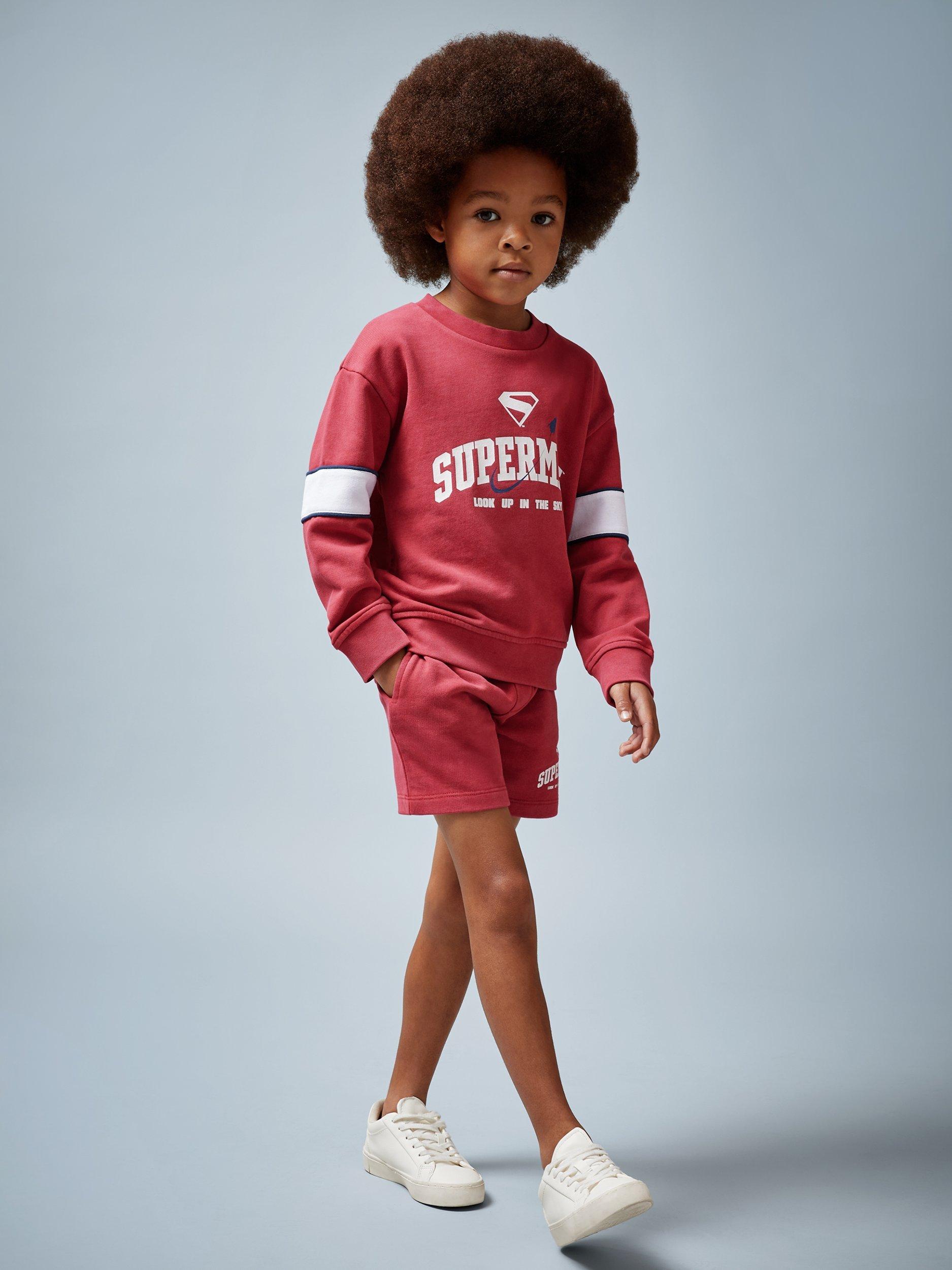 Product image 4 of 5, which shows Reiss Kids' Clark Jumper, Red, 11-12 years
