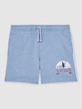 Reiss Kids' Superman Shorts, Light Blue
