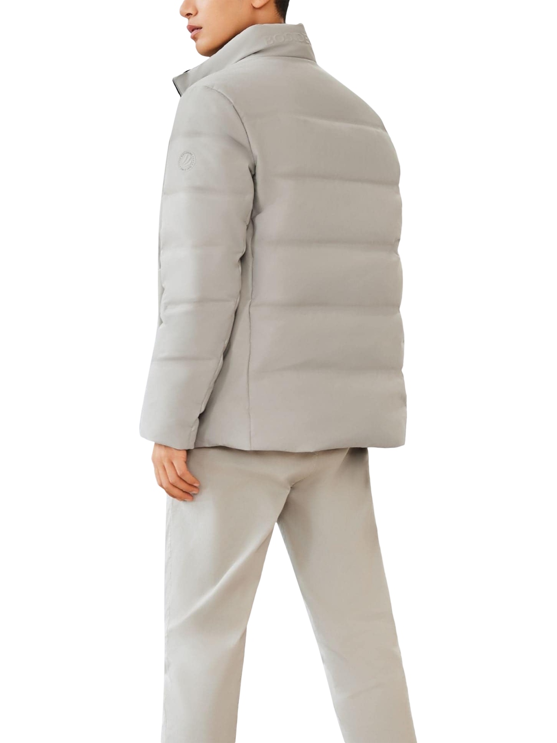 Product image 2 of 8, which shows Bosideng Classic Business Goose Down Jacket, Grey, S