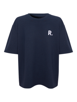 RATION.L R-Thrive Unisex Padel Cotton Blend T-Shirt - view 2, Navy