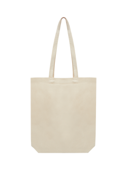 RATION.L R-Thrive Padel Organic Cotton Tote Bag, Beige - view 2, Beige