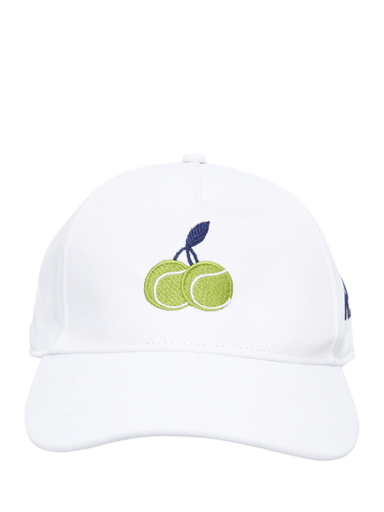 RATION.L R-Thrive Unisex Padel Organic Cotton Baseball Cap, White
