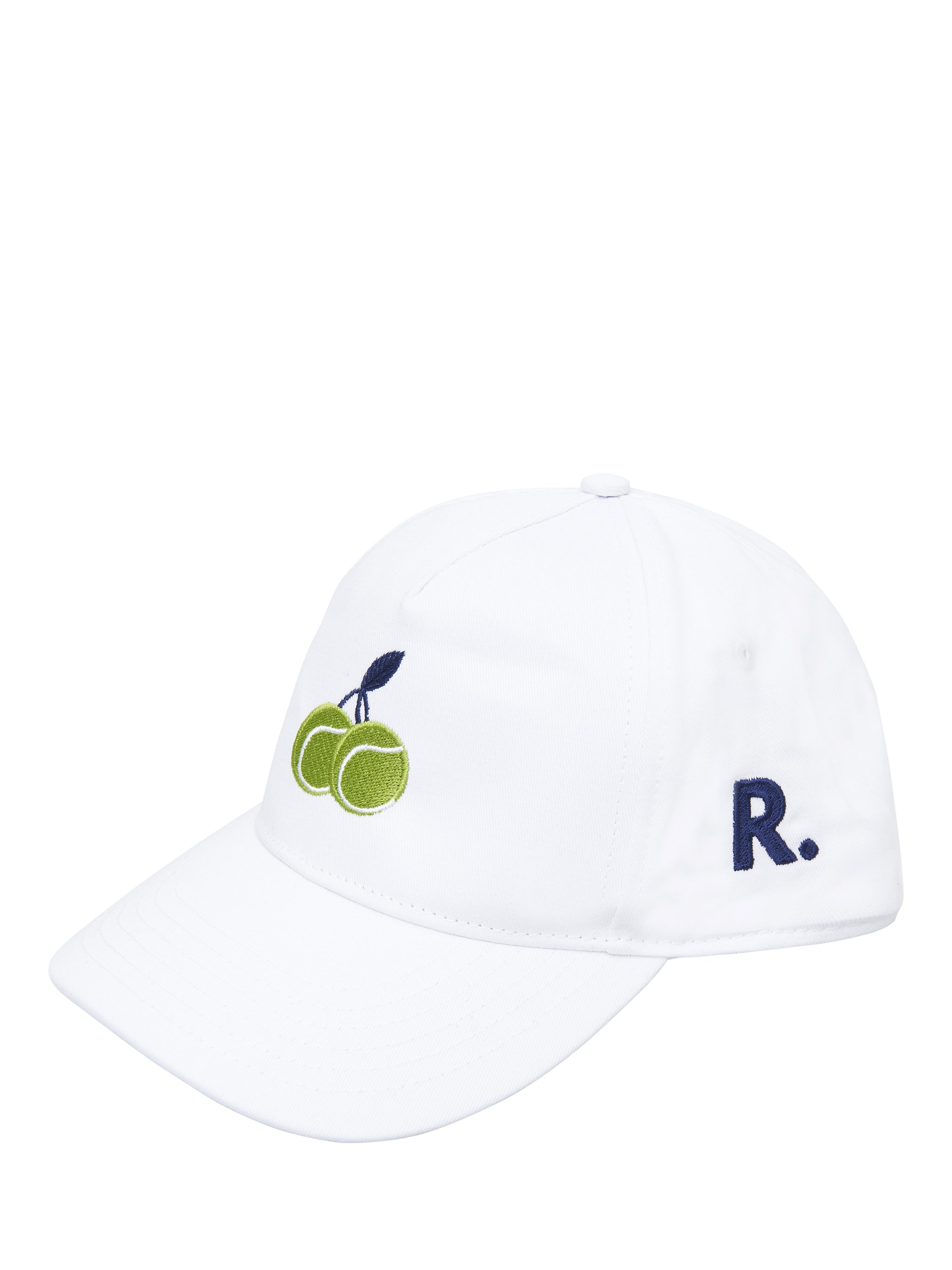 Product image 2 of 6, which shows RATION.L R-Thrive Padel Organic Cotton Baseball Cap, White