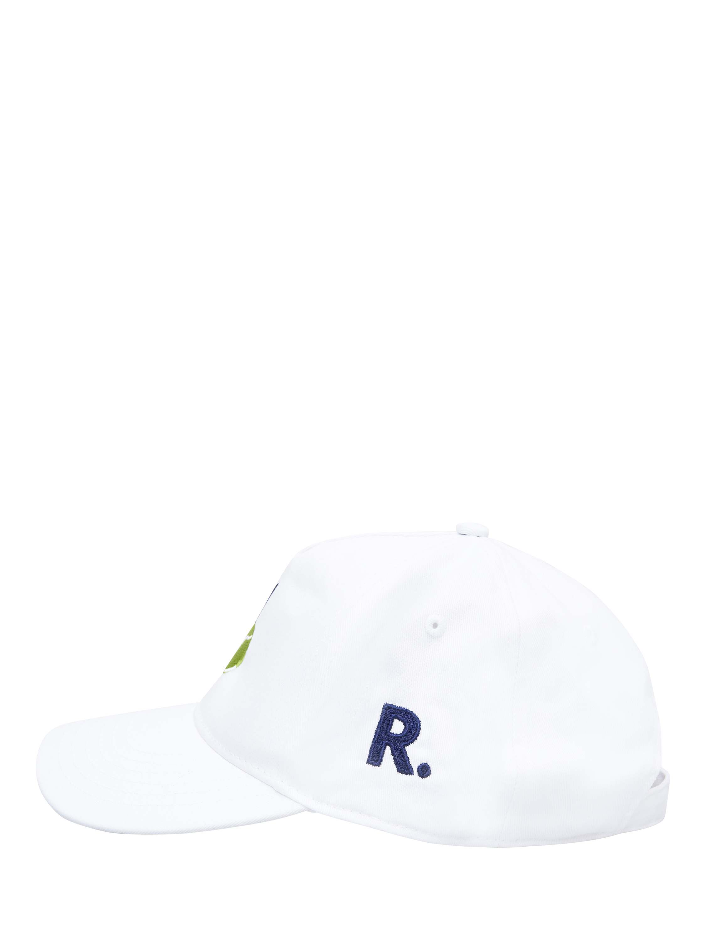Product image 3 of 6, which shows RATION.L R-Thrive Padel Organic Cotton Baseball Cap, White