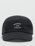 Mango Kids' Cotton Baseball Cap, Black