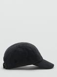 Mango Kids' Cotton Baseball Cap, Black