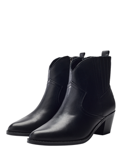 Moda in Pelle Anniee Almond Toe Boots - view 2, Black
