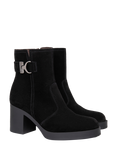 NeroGiardini Cartagena Suede Poll-On Ankle Boots