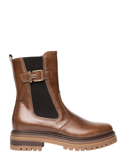 NeroGiardini Fossa Leather Chelsea Boots, Brown
